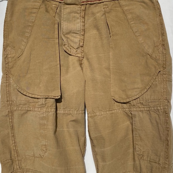 Pre -Owned Gently Worn American Eagle Outfitters Longboard Cargo Men 26 Mustard - Picture 4 of 9